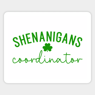 Shenanigans Coordinator St Patrick's Day Magnet